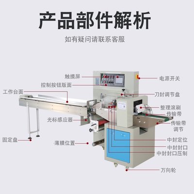 全自動枕式包裝機 多功能應用助力現代化包裝